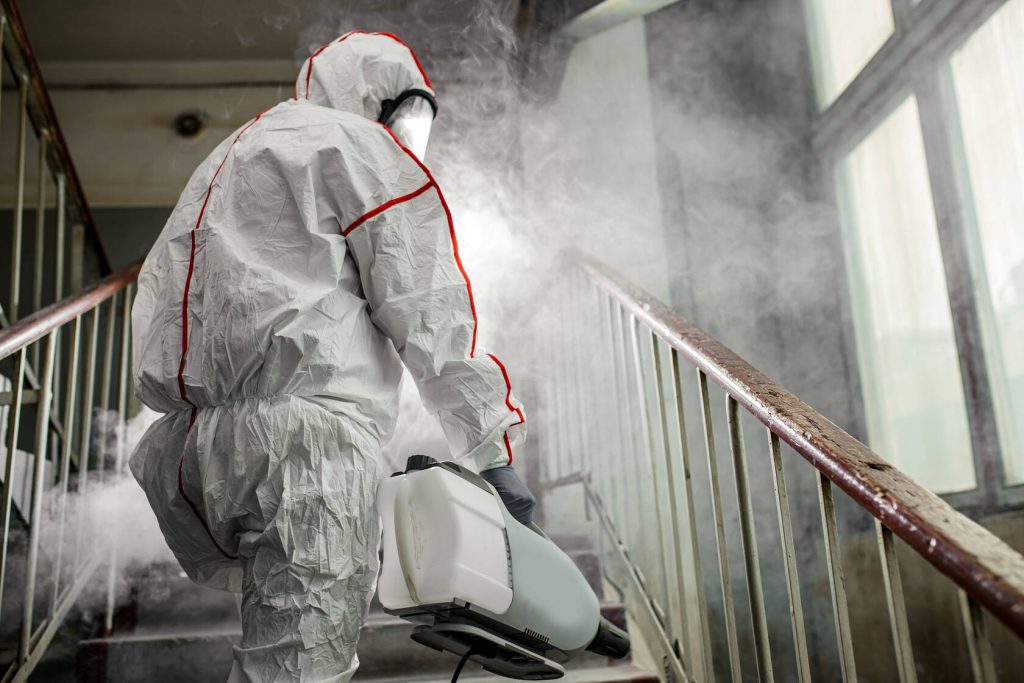 IPS Biohazard certified cleanup specialists